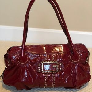 NWOT Cranberry Guess Purse